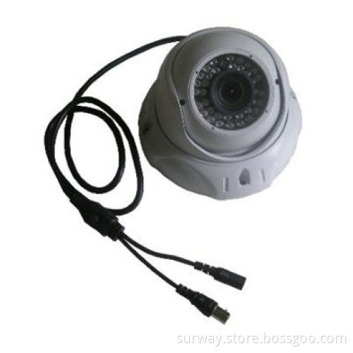 480TVL Vandalproof Dome Camera with 4 to 9mm Varifocal Lens, 1/3-inch Sony DSP Chip